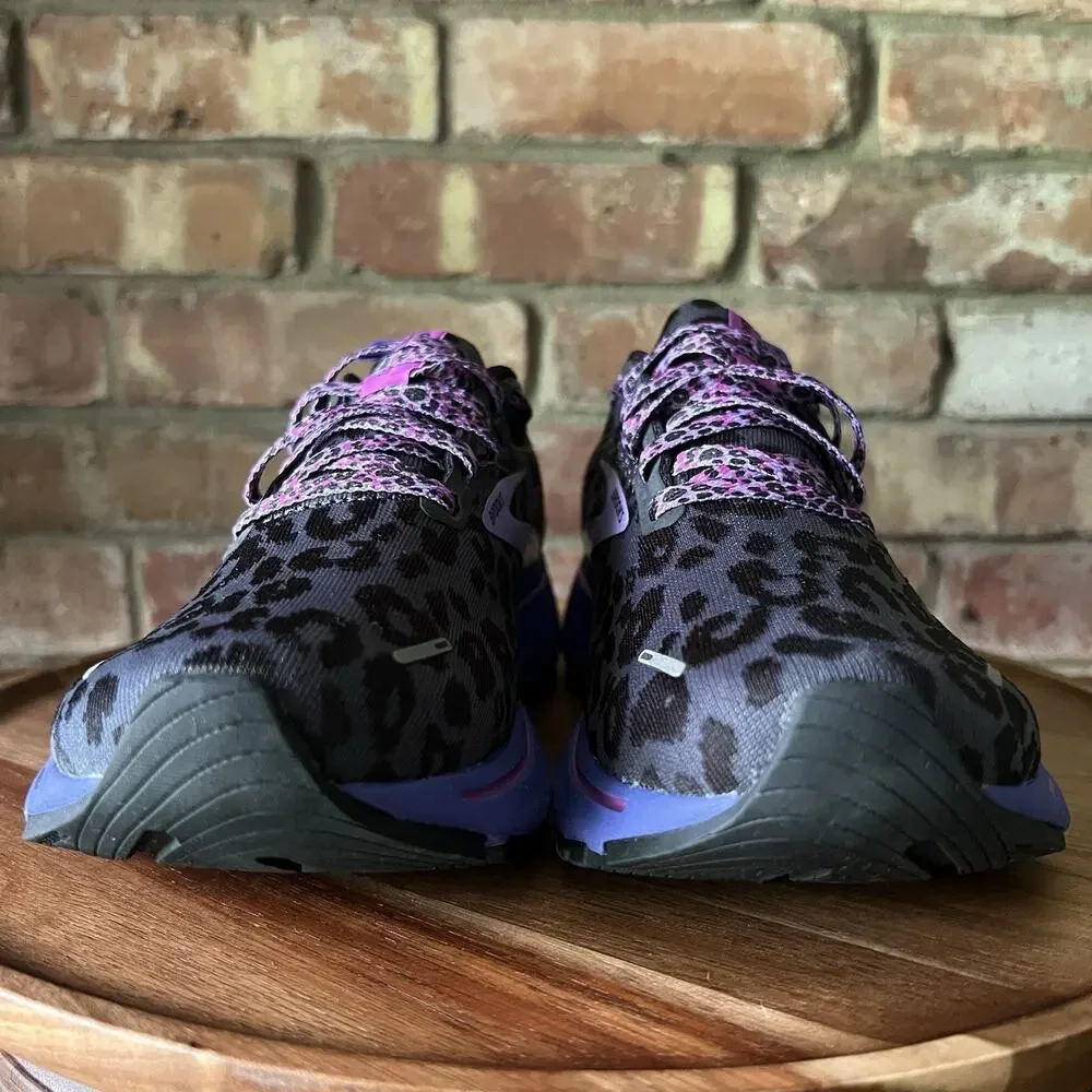 Brooks Ghost 14 Electric Cheetah Run Wild Womens 9 Neutral Cushion Running Shoes